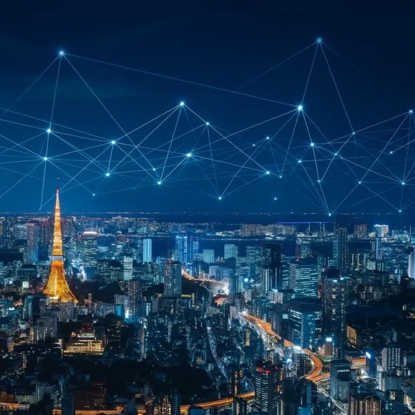 LEDビジョン夜景
